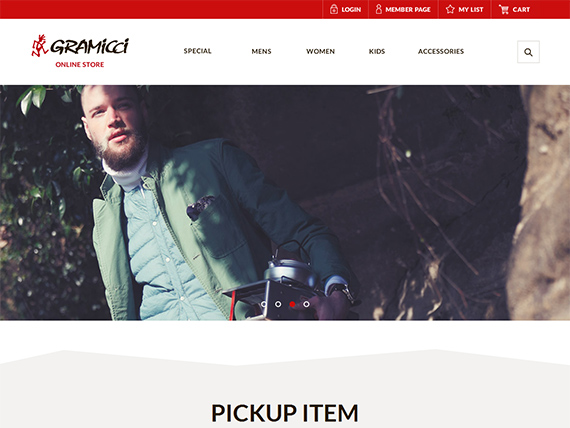 Gramicci Online Store