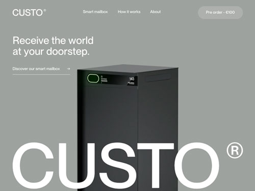 Custo: Bringing the world to your doorstep.