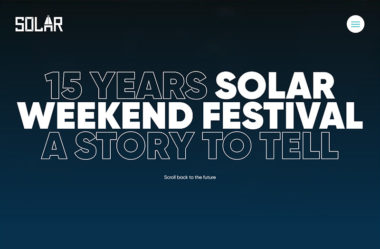 15 years — Solar Weekend