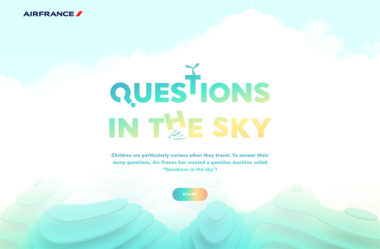 Questions in the Sky by Air France