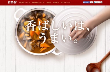 エスビー食品『じっくり焙煎全粒粉カレー』