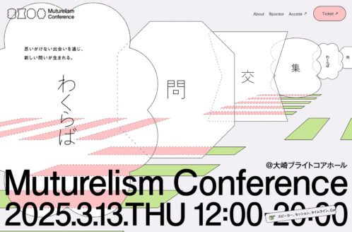 Muturelism Conference 〜 集、交、問、わくらば〜