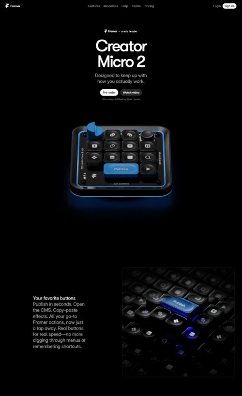 Framer CM-2 by Work Louder