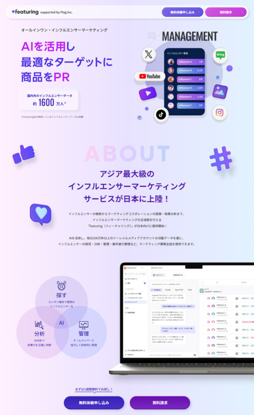 featuring（フィーチャリング）