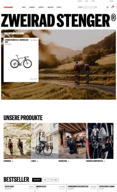 Stenger Bike | Zweirad Stenger Onlineshop