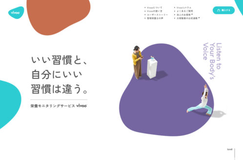 栄養モニタリングサービス Vivoo | 大塚製薬